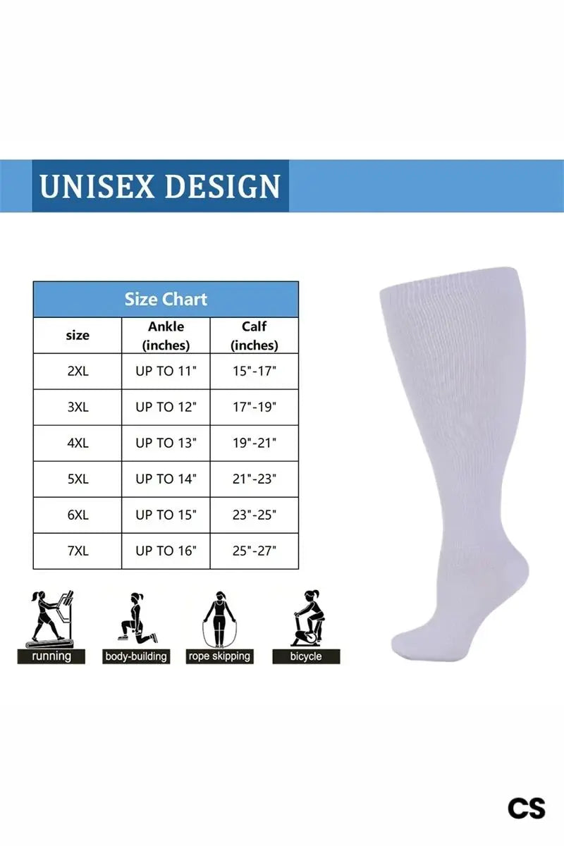 Plus Size Compression Socks