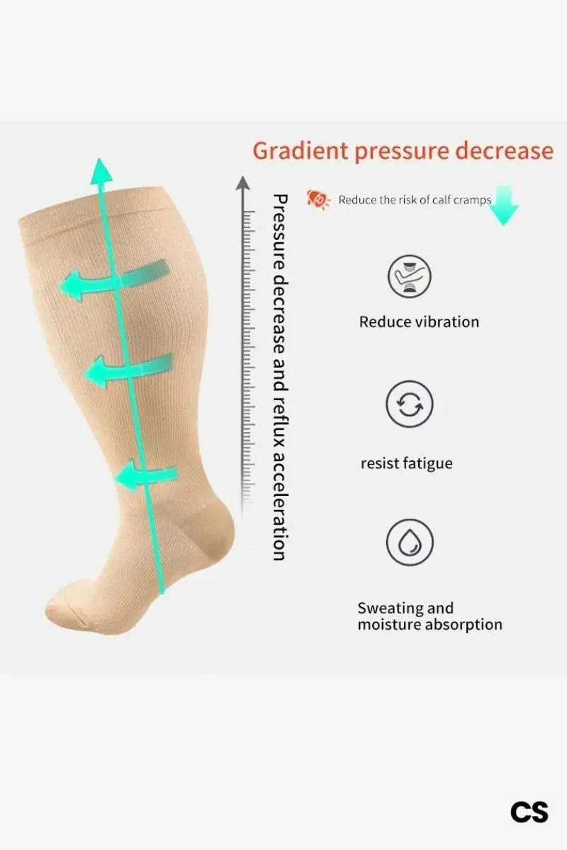 Plus Size Compression Socks